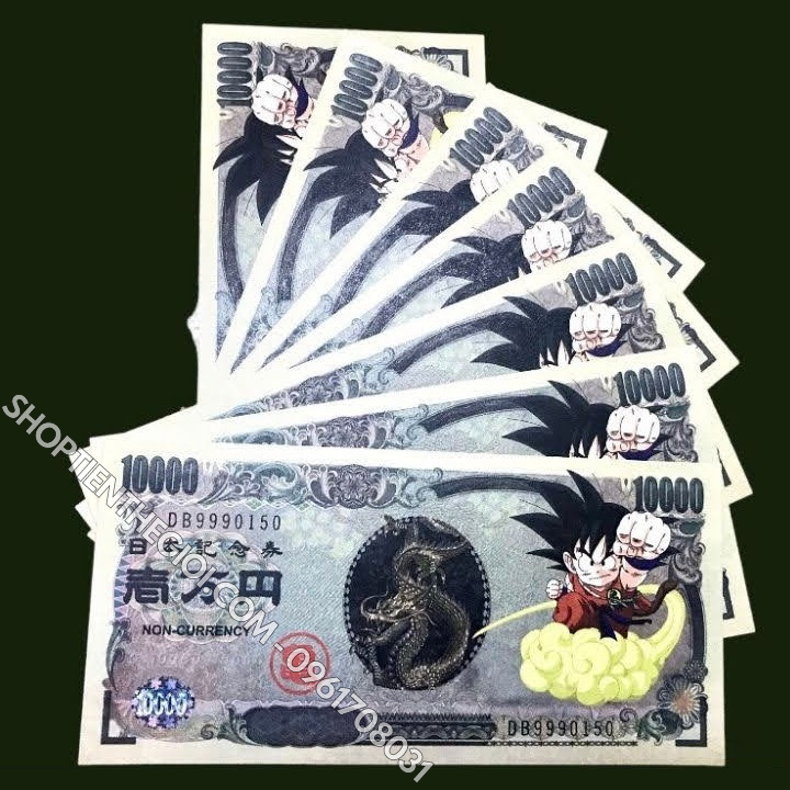 Tiền Lưu Niệm 1000 Yen Nhật Hình Rồng Soguku - SP006051